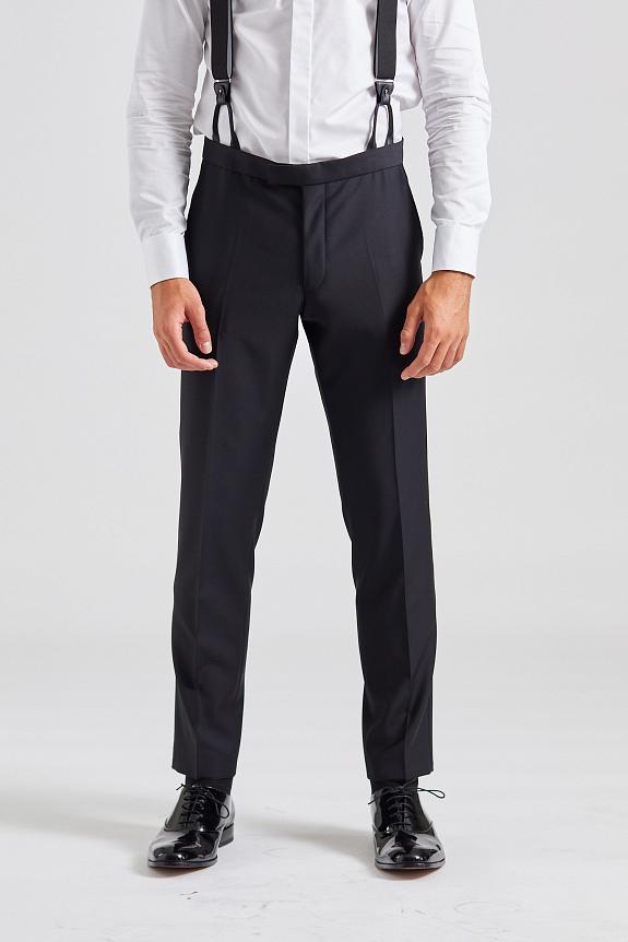 Oscar Jacobson Denz Tuxedo Trouser Black 